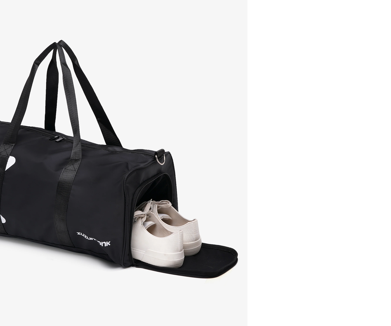 Zuzumonk gym bag with shoe compartment
